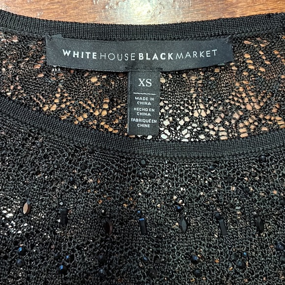 WhiteHouse BlackMarket Black Sweater - XS - Picture 6 of 7